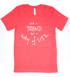 Not a Trend Script Tee